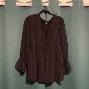 Torrid Dark Brown Blouse